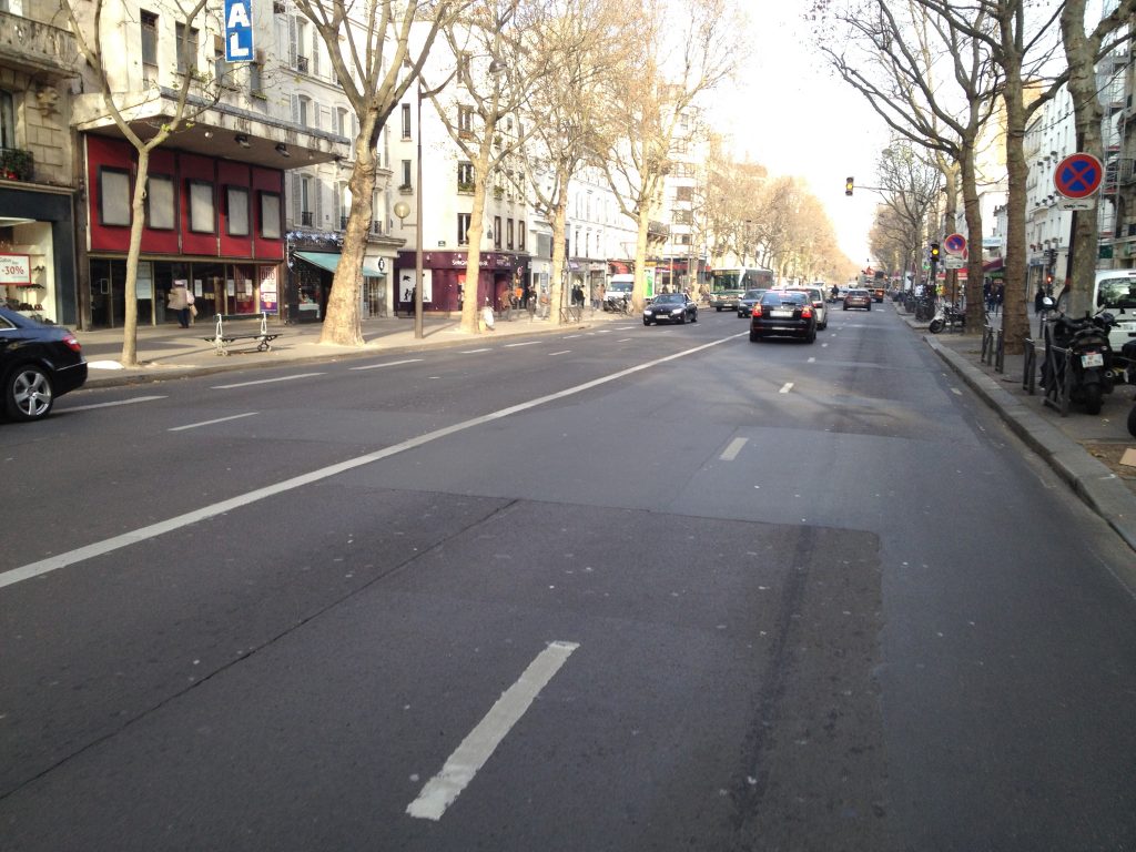 Avenue du Général Leclerc 14e : un axe du réseau express vélo